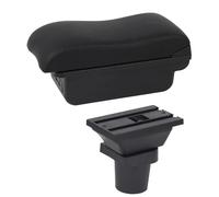 YUQUDGELKY Armrest Arm Rest Box For Toyota For Yaris For Vitz Hatchback 1998-2011 Centre Console Storage Box USB Interface(C2 Black Line)