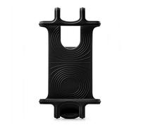 YUQUDGELKY Bike Phone Holder Silicone Bicycle Handlebar Stroller Mount For 4-6.7 Inch Mobile Cycling Accessories(BLACK)