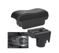 YUQUDGELKY Car Armrest For VW For Golf 6 Armrest Box For S&CIROCCO For Sagitar For Golf 5 Mk6 MK5 For Jetta 5 Car Storage Box(B3 Black white 3USB)