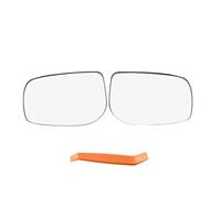 YUQUDGELKY Car Side Heated Rearview Mirror Glass Left Right For TOYOTA For YARIS 2006 2007 2008 2009 2010 2011 2012 For SCION XD 2008-2014(A pair)