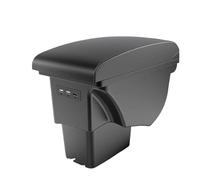 YUQUDGELKY Central Armrest Box For Kia For Soul 2006 2007 2008 2009 2010-2017 Leather Car Interior Parts Center Console With USB(A3 Artificial leather)
