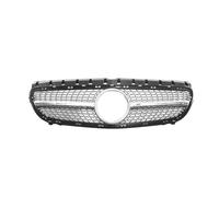 YUQUDGELKY Diamonds GT Style Front Bumper Grille Accessories For Mercedes For Benz B-Class W246 B180 B200 B250 2015-2019(Silver)
