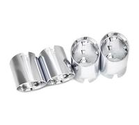YUQUDGELKY Exhaust Trim For M2 M3 M4 G80 G82 G83 G87 Exhaust Cover Tailpipe Direct Plug Cover Stainless Steel Muffler Nozzle(Silver)