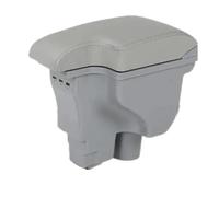YUQUDGELKY For C&hevrolet For Sail 3 Armrest Box For Sail 3 For Aveo Car Armrest Box Retrofit Storage Box(B4 Real Corium 3usb)
