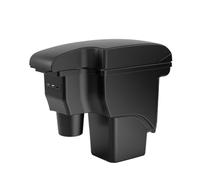 YUQUDGELKY For F&ord For Focus 2 Armrest Box For F&ord For Focus Mk2 Car Armrest Rest Center Console Storage Box Leather(A2 genuine leather)