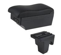 YUQUDGELKY For F&ord For Focus 3 Mk3 2011 2012 2013 2014 2015 2016 2017 2018 2019 2020 Car Armrest Box Arm Rest Center Console Storage(E2 Black Line)
