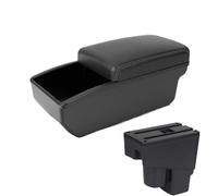 YUQUDGELKY For Fit For Jazz 1 Car Armrest 2003 2004 2005 2006 2007 Arm Storage Box Car Accessories(B3 white Storage box)