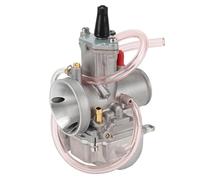 YUQUDGELKY For Keihin PWK 24 26 28 30 32 34 Mm Scooters Motocross Universal Accessories Dirt Bike Racing Motorcycle Carburetor(GRAY,28mm)