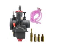 YUQUDGELKY For NIBBI Racing Carburetor PWK24/26/28/30/32/34/36/38/40mm With Power Jet For Kawasaki Motorcycle Part(24mm)