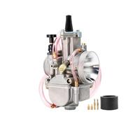 YUQUDGELKY For PWK Carburetor 21 24 26 28 30 32 34mm With Power Jet For Racing Motor 2T 4T Universal For Keihin For Koso Oko Motorcycle(30)