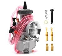 YUQUDGELKY For PWK Carburetor 33mm 34mm 35mm 36mm 38mm 40mm 42mm For KEIHIN 2T 4T Scooter ATV UTV 250CC 300CC 350CC 400CC Engine Motorcycle(34mm)