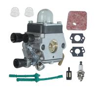 YUQUDGELKY For S&IHL For FS38 FS45 FS46 FS46C FS55 FS55R KM55 KM55R FS80 FS85 Lawn Trimmer With Air Fuel Filter Line Gasket Mower Carburetor