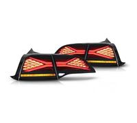 YUQUDGELKY For Tesla Model 3 Model Y 2019 2020 2021 2022 2023 LED Taillights Assembly Brake Reverse Dynamic Turn Signal T Style Car Tail Lamp(Europe Version)