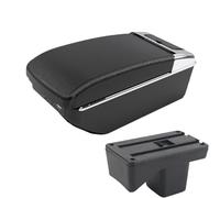 YUQUDGELKY For Toyota For Agya For Wigo 2023 2024 Armrest Box Interior Armrest Storage Box Car Accessories Central Armrest Box(A3 Black white 7USB)