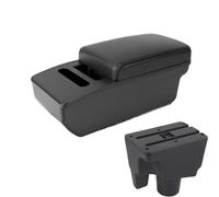 YUQUDGELKY For Toyota For Aqua Armrest Box For Toyota For Prius C Aqua Car Armrest Storage Box Interior Car Accessories(A2 Black Tissue Box)