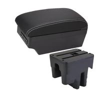 YUQUDGELKY For Toyota For Avanza Armrest For TOYOTA For AVANZA 2016 Car Armrest Box Interior Special Retrofit Center Storage Box(A3 Black white 7USB)