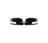 YUQUDGELKY For Toyota For Camry For Aurion 2006-2011 Car Replacement Rearview Side Mirror Cover Wing Cap Exterior Door Rear View Case Trim Carbon(BLACK)