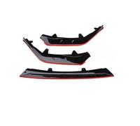 YUQUDGELKY For Toyota For Corolla SE XSE For Sports Model 2021 2022 2023 Front Bumper Spoiler Lip Lower Diffuser Splitter(Black red)