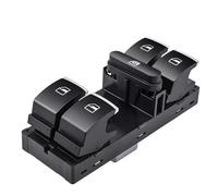 YUQUDGELKY For VW For Golf 5 6 For GTI For Jetta For Tiguan For Passat B6 For CC For Seat For Leon MK2 Power Window Master Switch Control Button 5ND959857(Chrome)