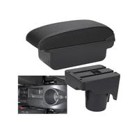 YUQUDGELKY For VW For Golf 6 For Golf 5 Mk6 MK5 For Jetta 5 Armrest Box Car Armrest For VW Sagitar Storage Box Interior Details(C3 Black white NO USB)