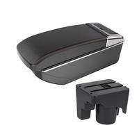 YUQUDGELKY For VW For Golf 6 For S&CIROCCO For Sagitar For Golf 5 Mk6 MK5 For Jetta 5 Car Armrest Car Storage Box(B2 black line NO USB)