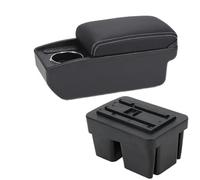 YUQUDGELKY For VW For Golf 7 Armrest Box For Golf 7 Mk7 2014 2015 2016-2019 Car Armrest Interior Retrofit Part Storage Box(B3 Black white 6USB)