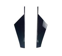 YUQUDGELKY For VW For Golf 8 For MK8 GTI GTD TSI TDI 2020-2023 Car Rear Window Side Spoiler ABS Spoilers Canards Splitter Exterior Parts(Carbon Fiber Look)