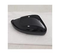 YUQUDGELKY For VW For Polo MK5 6R 6C Rearview Mirror Cover Replacement Shell Side Wing Cap Car Accessories(Glass Black R)