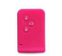 YUQUDGELKY Key Cover Cap For For Megane 2 For Scenic For Zoe For Cassone For Furgonato For Promiscuo For Clio For Logan For Laguna(Rose)