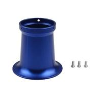 YUQUDGELKY Motorcycle Carburetor Interface Air Filter Cup Horn Wind Cup 50mm For Keihi PWK For KOSO OKO PE 21 24 26 28 30mm ATV Motocross(Blue,A)