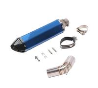 YUQUDGELKY Motorcycle Exhaust Muffler Middle Link Pipe Escape DB Killer For SUZUKI For V-STROM 1000 1050 DL1050 DL 1000 2014-2021(Style A)