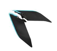 YUQUDGELKY Motorcycle Parts Side Downforce Naked Spoilers Fixed Winglet Fairing Wings Deflectors Moto Accesorios For CFMOTO 450SR 450SRS(RED,A)