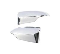 YUQUDGELKY Replace Protective Cover Chrome Silver Door Mirror Shell For TOYOTA For YARIS 2013 2014 2015 2016 2017 2018 Car Rearview Accessories