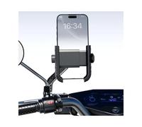 YUQUDGELKY Universal Motorcycle Bike Phone Holder Shockproof 1s Lock One-hand Operation Bicycle Handlebar Clamp For 5.4-7.2"