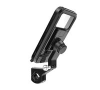 YUQUDGELKY Waterproof Motorbike Phone Holder Case For Rear View Mirror Handlebar 360 Degree Rotation Flexible Cellphone Mount For 4-7Inch