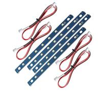 Yuqutum 4PCS 3D Printer LED Light Board Replacement, 3D Printer Accessories 24V LED Light Board Kit Fit for AD 5M PRO/5M, 7Pcs Lamp Beads (No Magnets)