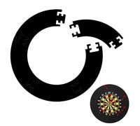 Yuragim Surround Dartboard Protective Ring, Splicing Dart Surround Dartboard Border, Dart Catch Ring, Surround Collection Ring, Dart Backboard, EVA Dartboards Surround for Wall Protection Dart