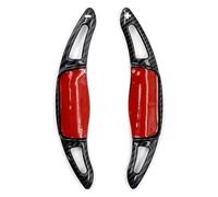 Yurefax 1 Pair Car Steering Wheel Shift Paddle Shifter Extension, for Toyota, for Camry, for Avalon, for Corolla Car Paddle Shifter(Carbon Fiber Black)