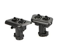 Yurefax 1 Pair Left Right Car Headlight Water Spray Washer Nozzle, for BMW, 5 Series E39 520i 520d 523i 540iP 525d 525i 525tds 528i 530d Headlight Washer Nozzle