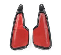 Yurefax 1 Pair Real Carbon Fiber Car Steering Wheel Shift Paddle Extension Shifter, for Chevrolet, for Corvette C8 2020 2021 2022 Car Paddle Shifter(Carbon Fiber Black)