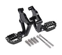 Yurefax 1 Pair Rear Foot Rear Set Footrest Foot Pegs Pedal Passenger Rearsets X ADV X-ADV 750 2017 2018 Motorcycle Accessories Motorcycle Foot Peg(Black)
