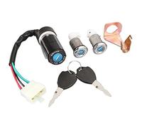Yurefax 1 Set For GY6 50cc 150cc Ignition Switch Key Lock With Wire Set Motorbike Start Switch Door Locks Safety Accessories Motorcycle Ignition Key Switch Motorcycle Ignition Switch