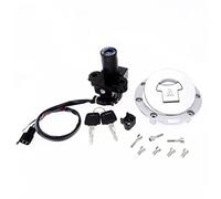 Yurefax 1 Set Fuel Cap Ignition Switch Lock With 2 Keys For CBR250 CBR400 MC19 MC22 NC23 NC29 NC30 NC35 VFR400 RVF400 Motorcycle Ignition Key Switch Motorcycle Ignition Switch