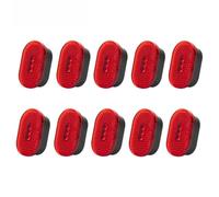 Yurefax 10PC Electric Scooter Fender Taillights Rear Fender Lampshade Brake Rear Lamp Shade, for Xiaomi, Pro 2 KickScooter Accessories Skateboard Mudguard