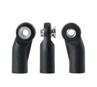 Yurefax 10Pcs ABS Steering Linkage M4 Pivot Link Rod End Width Balls Joint Head, for 1/10 RC Crawler Car Parts Suspension Arm Link(B)