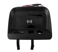 Yurefax 15W Car QI Wireless Charger, for Toyota, for RAV 4, for RAV4, 2019 2020 Charging Plate Wireless Mobile Charger Phone Holder Car Charger