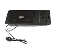 Yurefax 15W Car Wireless Charger, for Ford, for Explorer, for F-150, SVT Raptor 2017-2020 Phone Fast Charging Adapter Car Charger