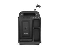 Yurefax 15W Wireless Charger, for CRV 2017-2021 Car Styling Anti Slip Mat Armrest Storage Box QC3.0+PD3.0 Fast Charging Car Charger