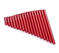 Yurefax 17PCS Aluminum Alloy Link Rod Kit 20-100mm 1/10 RC Crawler Car, for Axial, for SCX10 Linkage Suspension Arm Link(Red)