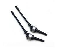 Yurefax 1Pair CVD Drive Shaft Dogbone 105mm Stainless Steel Front Axle Drive Shafts 1/10, for Axial, for SCX10 RC Crawler Suspension Arm Link